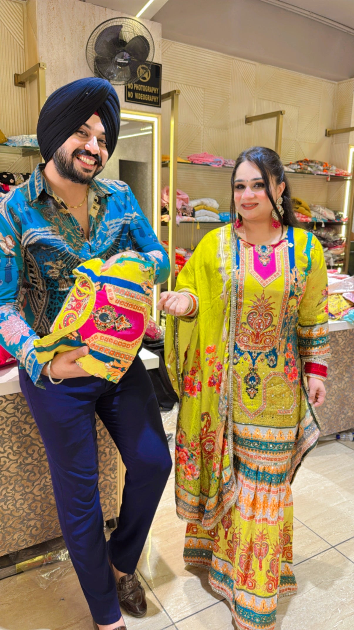 Florescent Muslin Silk Hand Embroidered Full Flair Garara Set