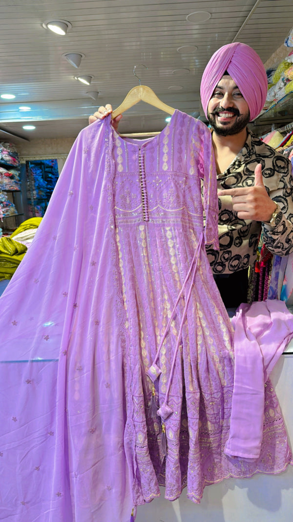 Anarkali 3-PCS Set main image 0