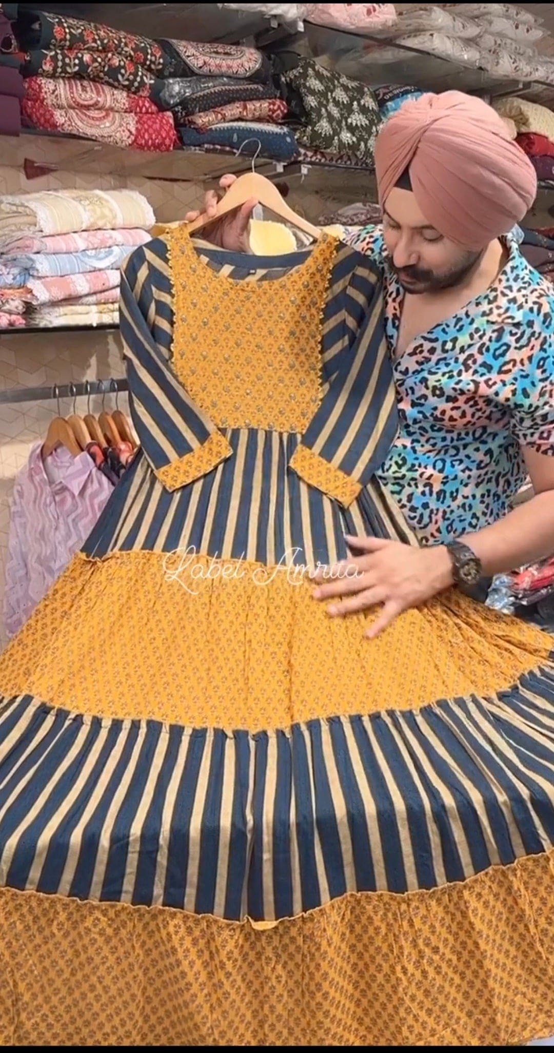 Rayon Indowestern Floor length anarkali - Welcome to Label Amrita - Premium Indian Traditional Wear